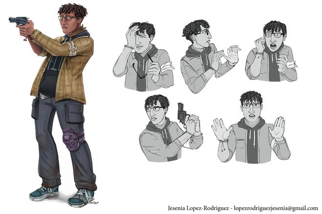 Mateo Character Design