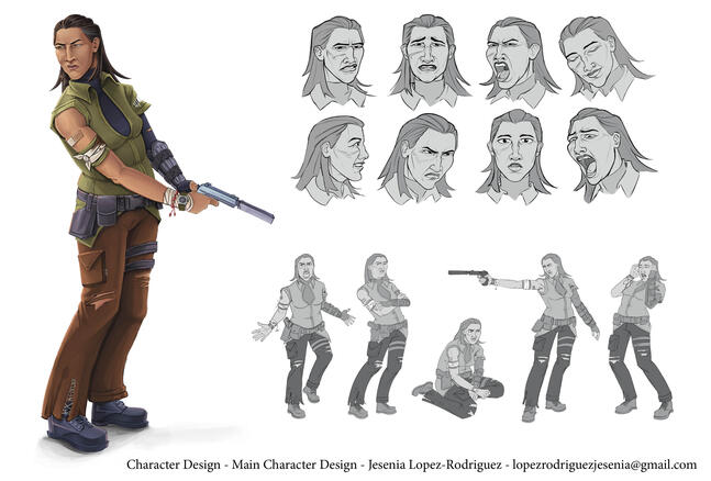 Paloma Pacheco Character Design Paloma Pacheco Character Design